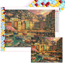 Load image into Gallery viewer, Diamond Painting - Full Square - Town Port (50*40CM)
