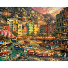 Load image into Gallery viewer, Diamond Painting - Full Square - Town Port (50*40CM)
