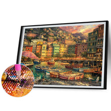 Load image into Gallery viewer, Diamond Painting - Full Square - Town Port (50*40CM)
