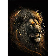 Load image into Gallery viewer, AB Diamond Painting - Full Round - Blond Lion (40*55CM)
