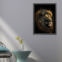 Load image into Gallery viewer, AB Diamond Painting - Full Round - Blond Lion (40*55CM)
