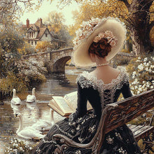 Load image into Gallery viewer, Diamond Painting - Full Round - Victorian Beauty (40*40CM)

