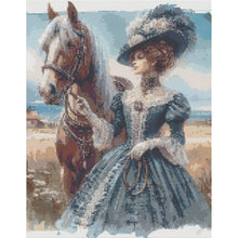 Load image into Gallery viewer, Diamond Painting - Full Round - Victorian Beauty (40*50CM)
