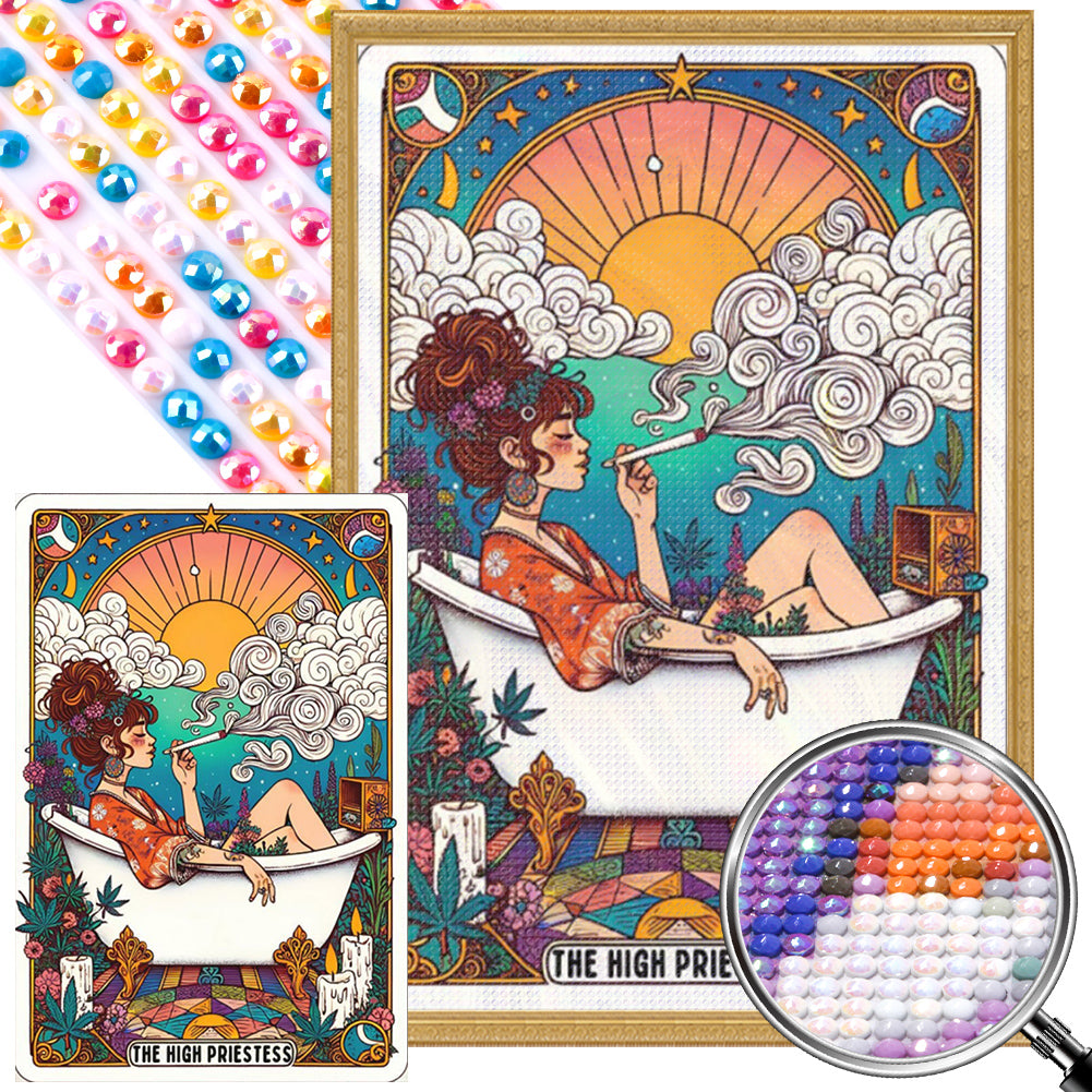 AB Diamond Painting - Full Round - Magic Witch (40*60CM)