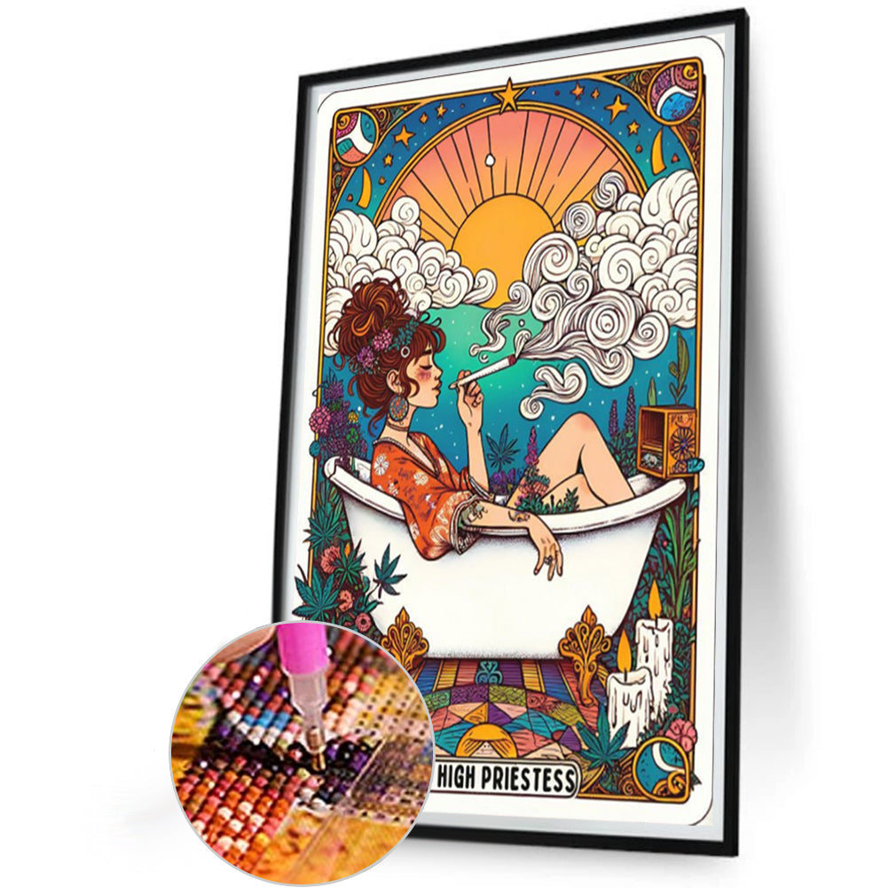 AB Diamond Painting - Full Round - Magic Witch (40*60CM)