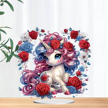Load image into Gallery viewer, Acrylic Special Shape Animal Diamond Painting Desktop Decors Bedroom Table Decor
