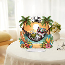 Load image into Gallery viewer, Acrylic Special Shape Animal Diamond Painting Desktop Decors Bedroom Table Decor
