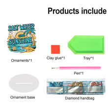 Load image into Gallery viewer, Acrylic Special Shape Animal Diamond Painting Desktop Decors Bedroom Table Decor
