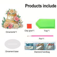 Load image into Gallery viewer, Acrylic Special Shape Animal Diamond Painting Desktop Decors Bedroom Table Decor
