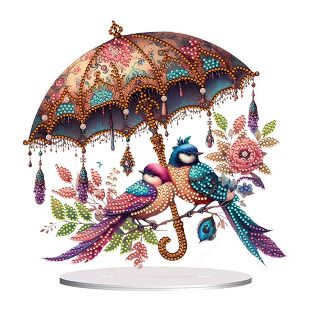 Acrylic Special Shape Animal Diamond Painting Desktop Decors Bedroom Table Decor