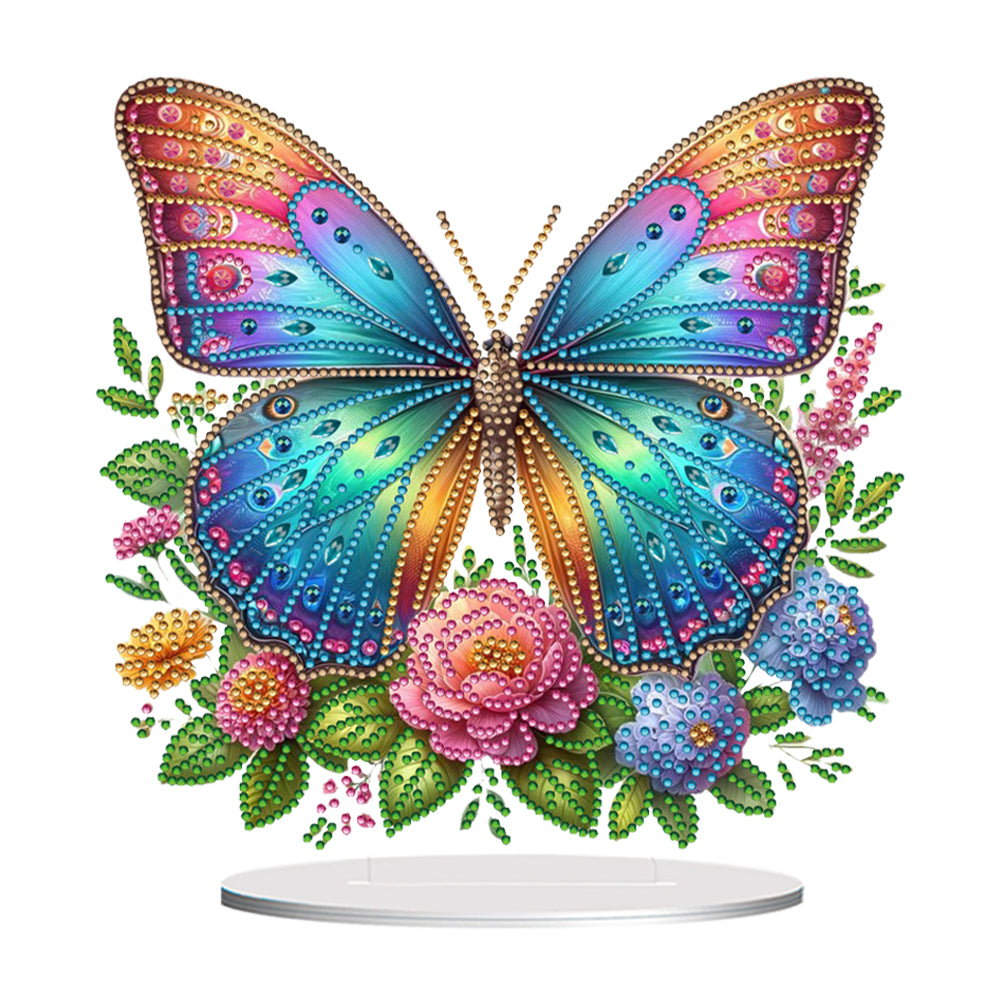 Acrylic Special Shape Animal Diamond Painting Desktop Decors Bedroom Table Decor