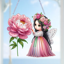 Load image into Gallery viewer, Acrylic Special Shape Animals Diamond Painting Ornaments for Garden Window Decor
