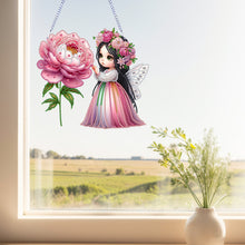 Load image into Gallery viewer, Acrylic Special Shape Animals Diamond Painting Ornaments for Garden Window Decor
