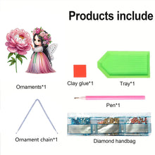 Load image into Gallery viewer, Acrylic Special Shape Animals Diamond Painting Ornaments for Garden Window Decor
