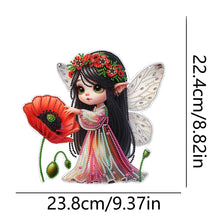 Load image into Gallery viewer, Acrylic Special Shape Animals Diamond Painting Ornaments for Garden Window Decor
