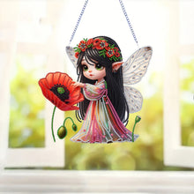 Load image into Gallery viewer, Acrylic Special Shape Animals Diamond Painting Ornaments for Garden Window Decor
