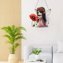Load image into Gallery viewer, Acrylic Special Shape Animals Diamond Painting Ornaments for Garden Window Decor

