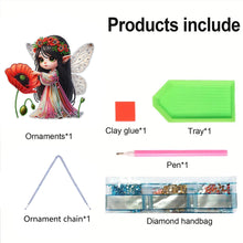 Load image into Gallery viewer, Acrylic Special Shape Animals Diamond Painting Ornaments for Garden Window Decor
