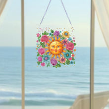 Load image into Gallery viewer, Acrylic Special Shape Animals Diamond Painting Ornaments for Garden Window Decor
