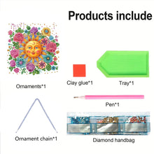 Load image into Gallery viewer, Acrylic Special Shape Animals Diamond Painting Ornaments for Garden Window Decor
