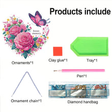 Load image into Gallery viewer, Acrylic Special Shape Animals Diamond Painting Ornaments for Garden Window Decor
