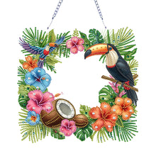 Load image into Gallery viewer, Acrylic Special Shape Animals Diamond Painting Ornaments for Garden Window Decor

