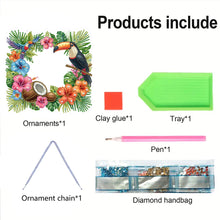 Load image into Gallery viewer, Acrylic Special Shape Animals Diamond Painting Ornaments for Garden Window Decor
