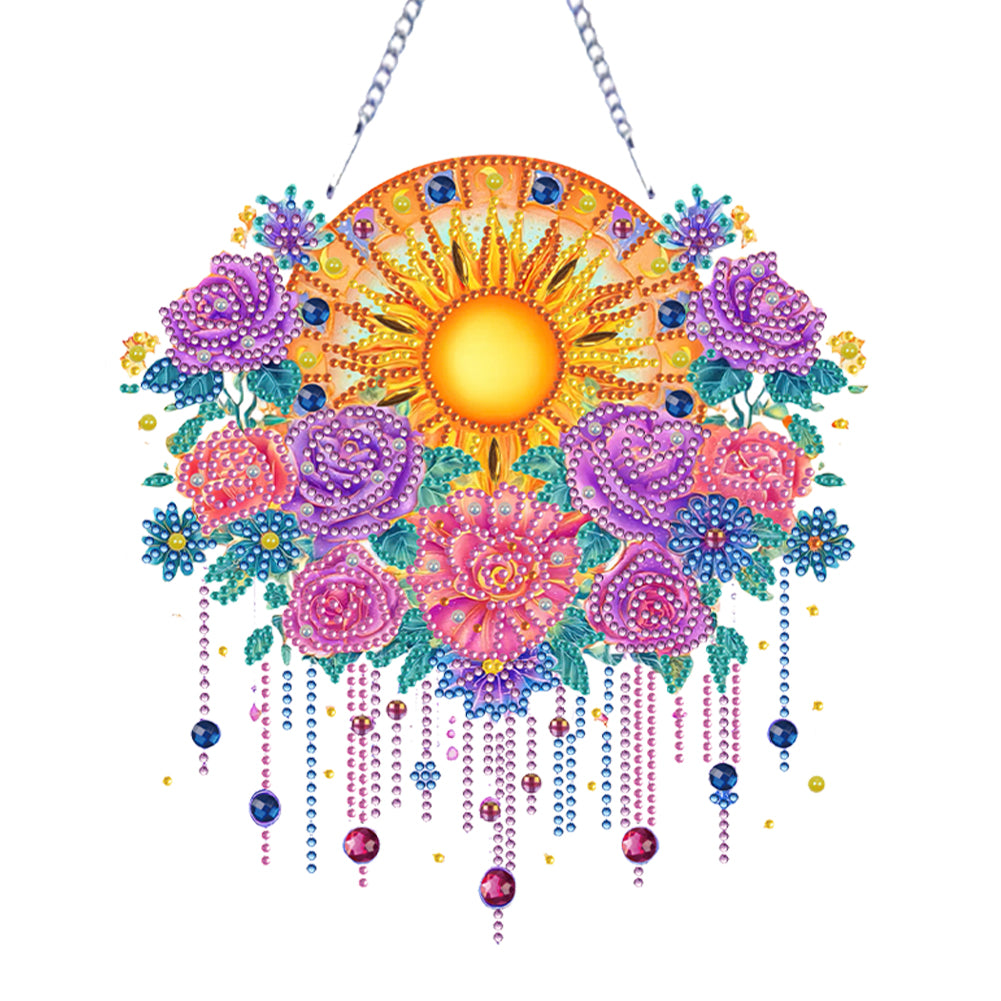 Acrylic Special Shape Animals Diamond Painting Ornaments for Garden Window Decor