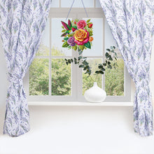 Load image into Gallery viewer, Acrylic Special Shape Animals Diamond Painting Ornaments for Garden Window Decor

