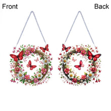 Load image into Gallery viewer, Acrylic Special Shape Animals Diamond Painting Ornaments for Garden Window Decor
