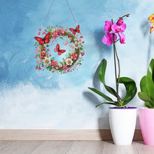 Load image into Gallery viewer, Acrylic Special Shape Animals Diamond Painting Ornaments for Garden Window Decor
