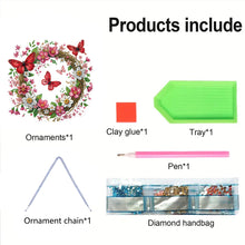 Load image into Gallery viewer, Acrylic Special Shape Animals Diamond Painting Ornaments for Garden Window Decor
