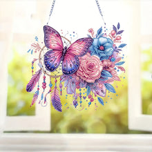 Load image into Gallery viewer, Acrylic Special Shape Animals Diamond Painting Ornaments for Garden Window Decor
