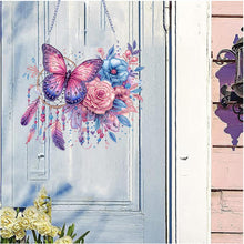 Load image into Gallery viewer, Acrylic Special Shape Animals Diamond Painting Ornaments for Garden Window Decor
