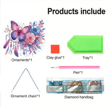 Load image into Gallery viewer, Acrylic Special Shape Animals Diamond Painting Ornaments for Garden Window Decor
