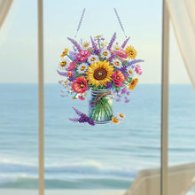 Load image into Gallery viewer, Acrylic Special Shape Animals Diamond Painting Ornaments for Garden Window Decor
