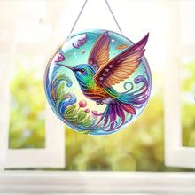 Load image into Gallery viewer, Acrylic Special Shape Animals Diamond Painting Ornaments for Garden Window Decor
