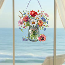 Load image into Gallery viewer, Acrylic Special Shape Animals Diamond Painting Ornaments for Garden Window Decor
