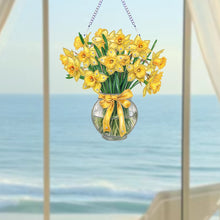 Load image into Gallery viewer, Acrylic Special Shape Animals Diamond Painting Ornaments for Garden Window Decor
