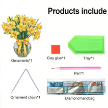 Load image into Gallery viewer, Acrylic Special Shape Animals Diamond Painting Ornaments for Garden Window Decor
