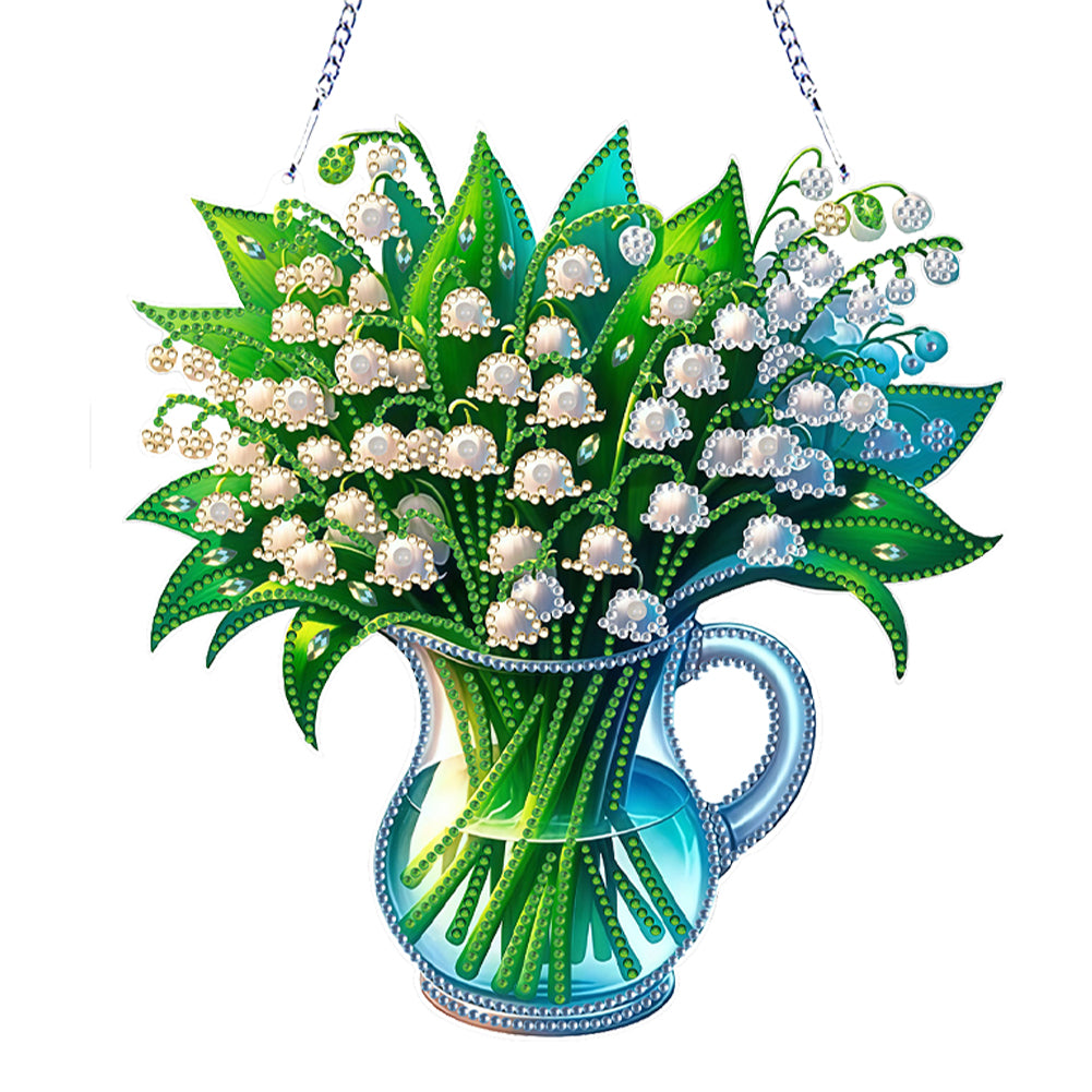 Acrylic Special Shape Animals Diamond Painting Ornaments for Garden Window Decor