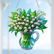 Load image into Gallery viewer, Acrylic Special Shape Animals Diamond Painting Ornaments for Garden Window Decor
