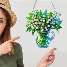 Load image into Gallery viewer, Acrylic Special Shape Animals Diamond Painting Ornaments for Garden Window Decor

