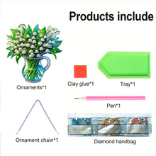Load image into Gallery viewer, Acrylic Special Shape Animals Diamond Painting Ornaments for Garden Window Decor
