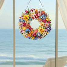 Load image into Gallery viewer, Acrylic Special Shape Animals Diamond Painting Ornaments for Garden Window Decor
