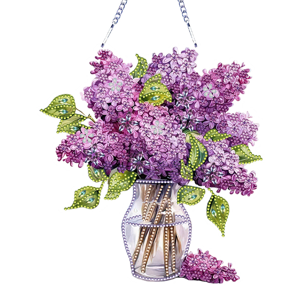 Acrylic Special Shape Animals Diamond Painting Ornaments for Garden Window Decor