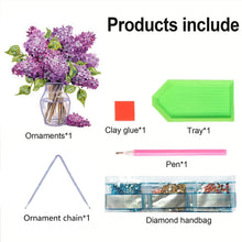 Load image into Gallery viewer, Acrylic Special Shape Animals Diamond Painting Ornaments for Garden Window Decor
