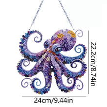 Load image into Gallery viewer, Acrylic Special Shape Animals Diamond Painting Ornaments for Garden Window Decor
