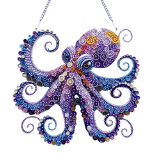Load image into Gallery viewer, Acrylic Special Shape Animals Diamond Painting Ornaments for Garden Window Decor
