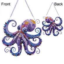 Load image into Gallery viewer, Acrylic Special Shape Animals Diamond Painting Ornaments for Garden Window Decor
